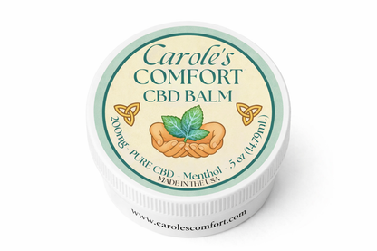 Carole's Comfort | 1/2 oz | 200 mg CBD | Warming and Cooling Balm