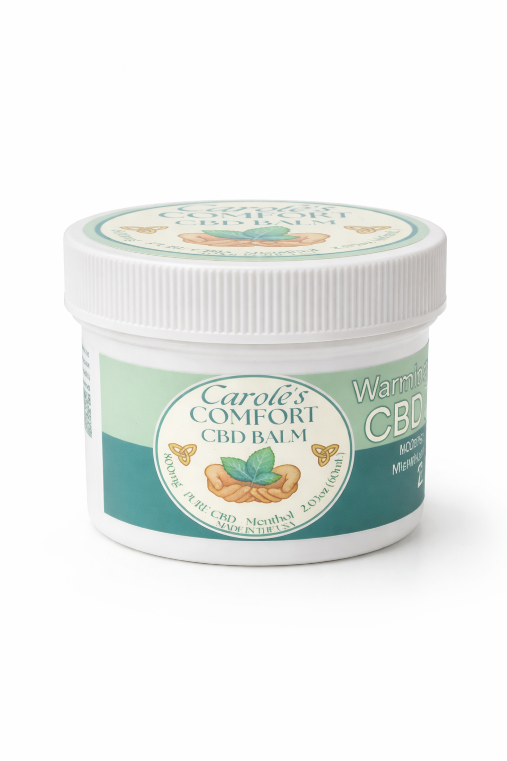 Carole's Comfort | 2 oz | 800 mg CBD | Warming and Cooling Balm (Copy)