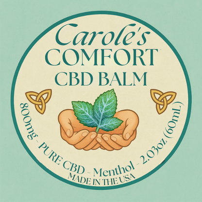 Carole's Comfort | 2 oz | 800 mg CBD | Warming and Cooling Balm (Copy)