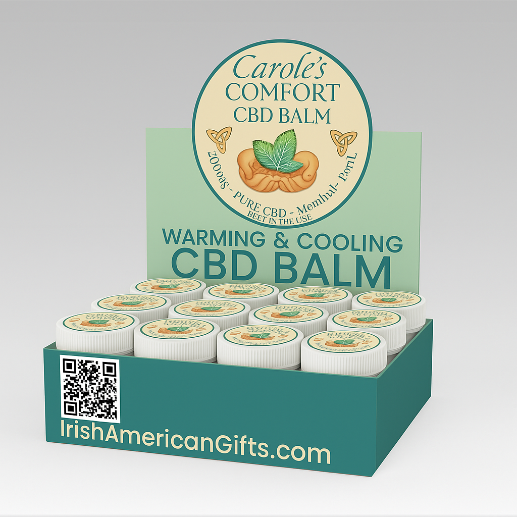 Carole's Comfort | 1/2 oz | 200 mg CBD | Warming and Cooling Balm